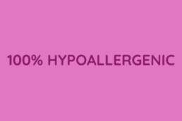 100% HYPOALLERGENIC
